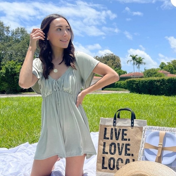 Pants - Boutique Sage Romper size L